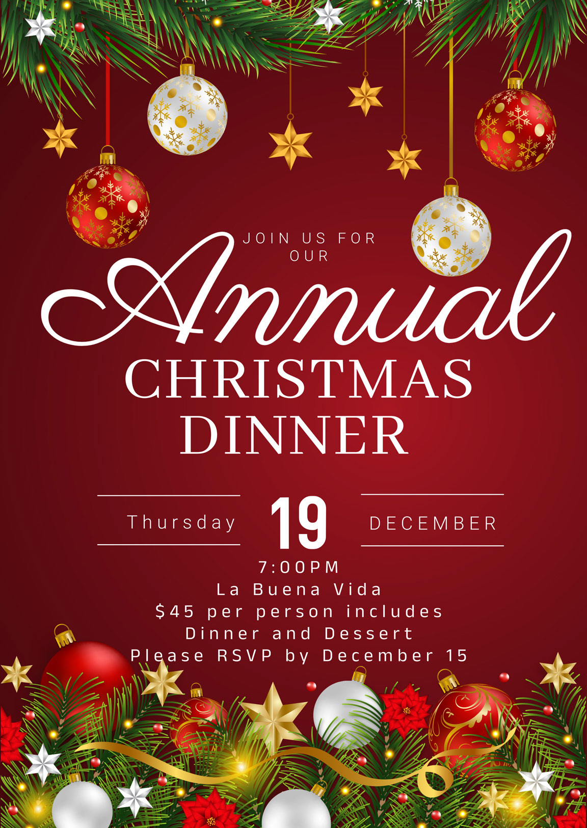 2024 Christmas dinner