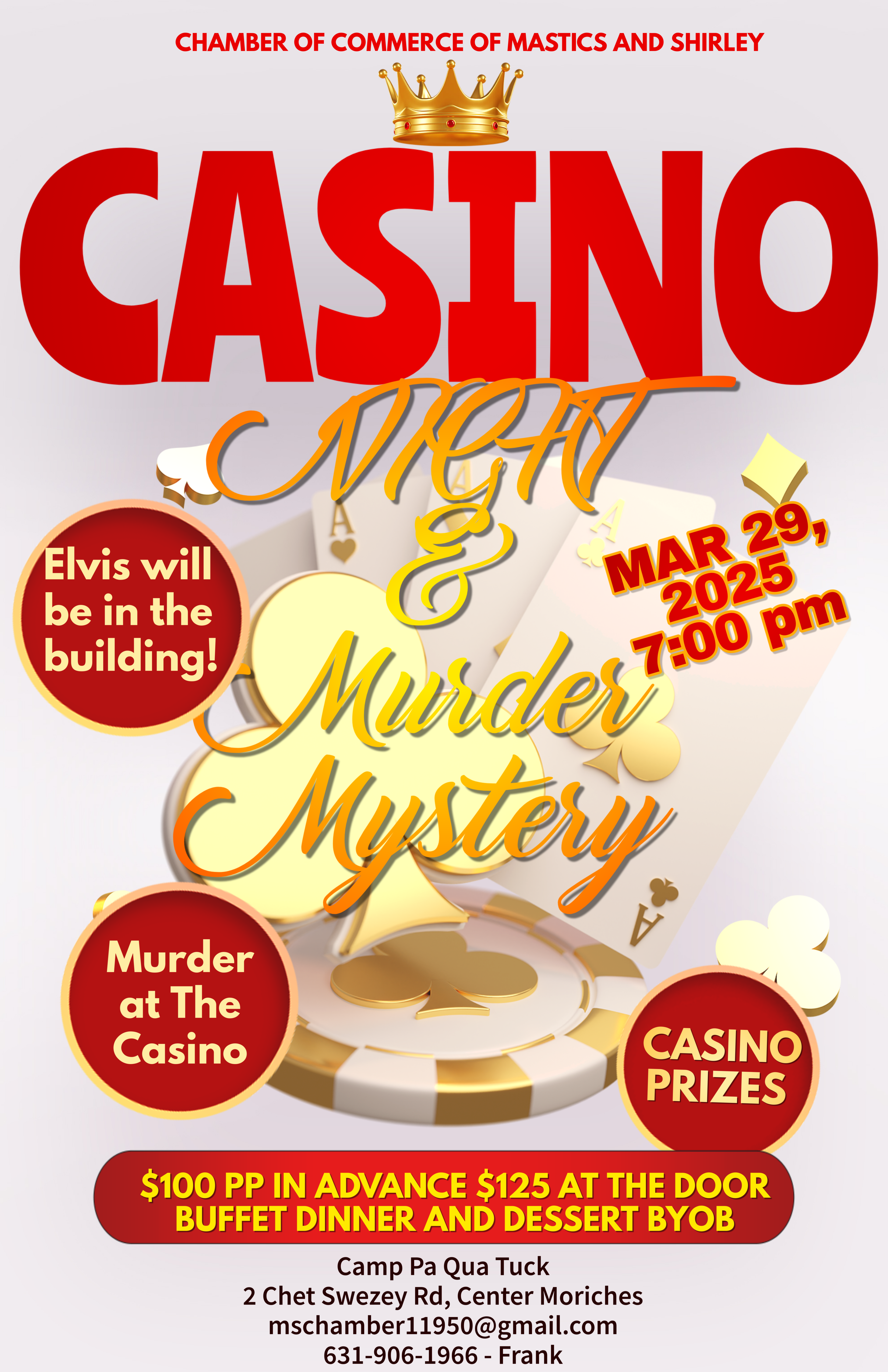 casino night flyer